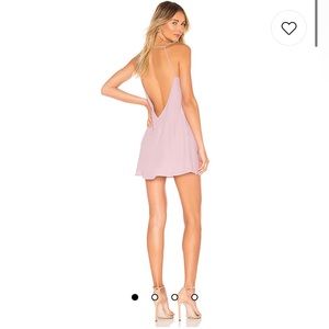 Superdown REVOLVE Amal Backless Cami Dress in Lavender Size Medium Womens NWT
